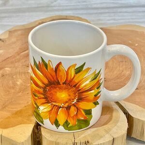 Sunflower Ceramic Mug by Royal Norfolk
